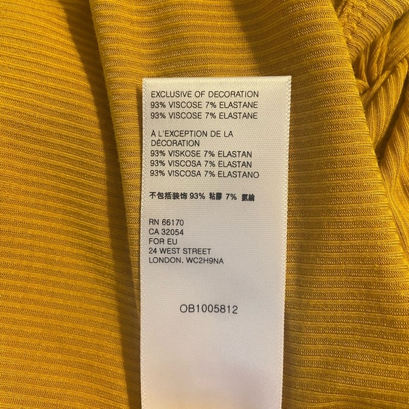 Free People Shimmy Shake Top Untamed Gold Small Long Sleeve Open Back Boho - Picture 9 of 10